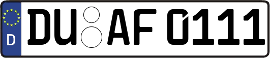 DU-AF0111