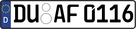 DU-AF0116