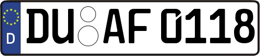 DU-AF0118