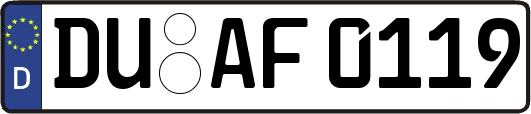 DU-AF0119