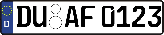 DU-AF0123