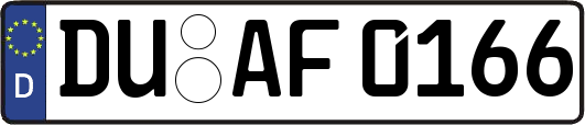 DU-AF0166