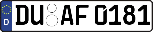 DU-AF0181