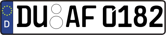 DU-AF0182