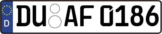 DU-AF0186