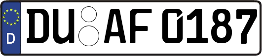 DU-AF0187