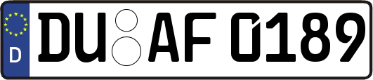 DU-AF0189