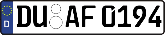DU-AF0194