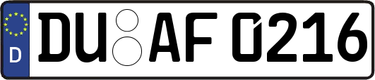 DU-AF0216