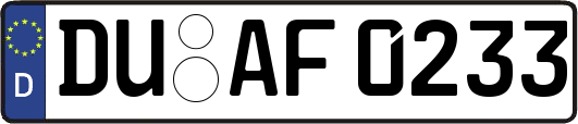 DU-AF0233