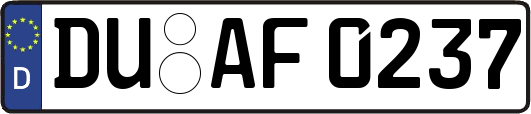 DU-AF0237