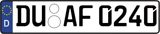 DU-AF0240