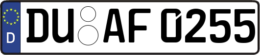 DU-AF0255