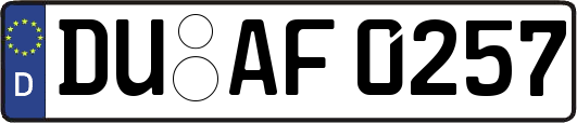 DU-AF0257