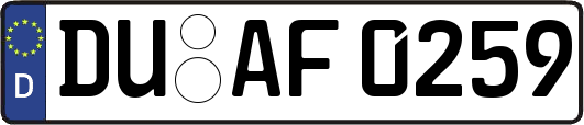 DU-AF0259