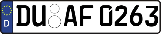 DU-AF0263