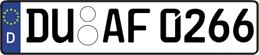 DU-AF0266