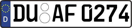 DU-AF0274