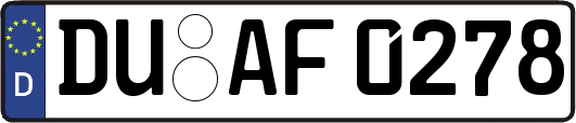 DU-AF0278