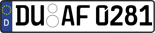 DU-AF0281