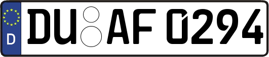 DU-AF0294