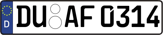 DU-AF0314