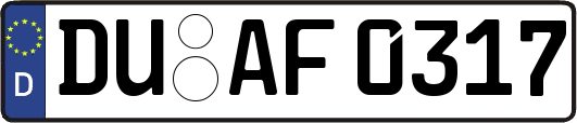 DU-AF0317