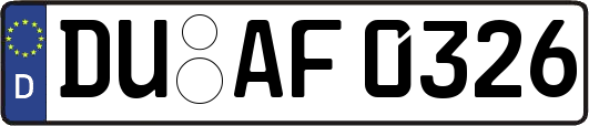 DU-AF0326