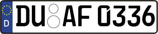 DU-AF0336