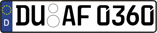 DU-AF0360
