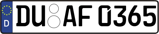 DU-AF0365