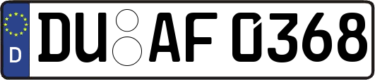 DU-AF0368