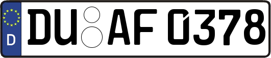 DU-AF0378