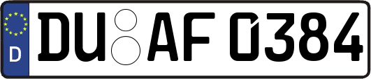 DU-AF0384