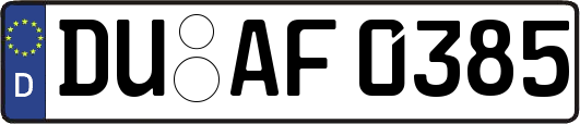 DU-AF0385