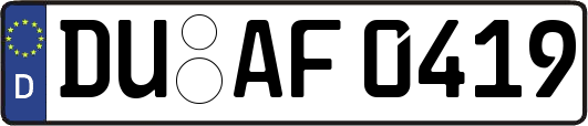 DU-AF0419