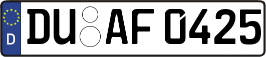 DU-AF0425