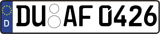 DU-AF0426