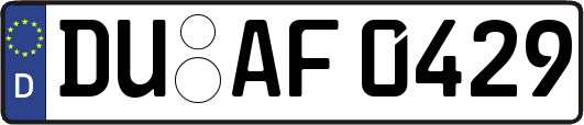 DU-AF0429