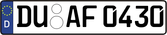 DU-AF0430