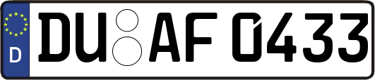 DU-AF0433