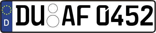 DU-AF0452