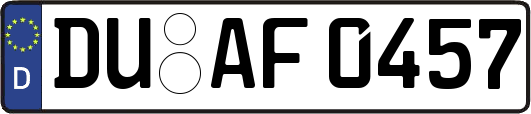 DU-AF0457