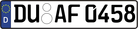 DU-AF0458