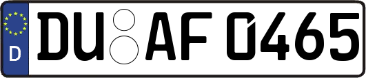 DU-AF0465