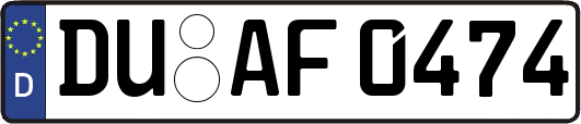 DU-AF0474