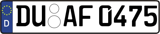 DU-AF0475