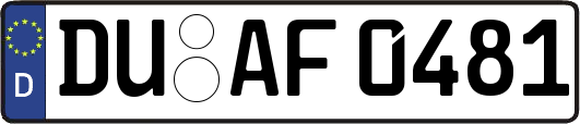 DU-AF0481