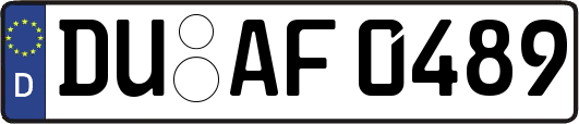 DU-AF0489