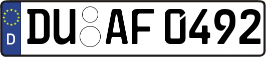 DU-AF0492